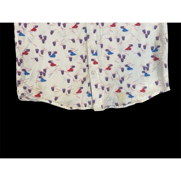 Lot Of 3 Penguin/ Free Planet Boys Button Down Shirts Size 10/12 - Picture 3 of 8